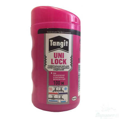 картинка Нить для герметизаций резьбы "Tangin Уни-лок" (100м)