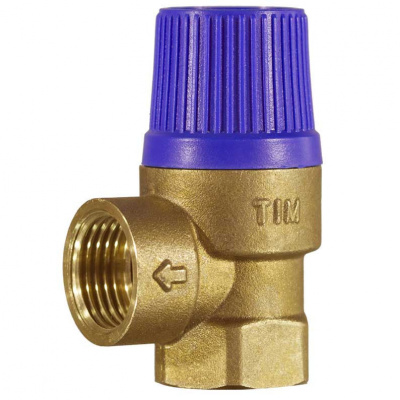 картинка Предохранительный клапан 1/2" г/г 3 бара Termofix