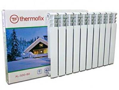 картинка Радиатор биметаллический  500*80*10  "THERMOFIX"