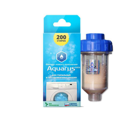 Фильтр AQUARUS 5*W Mini для защиты от накипи стир. и посуд.машин